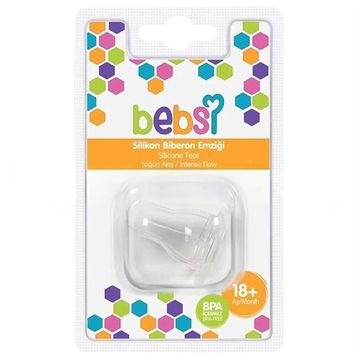 Bebsi 247 No:3 Silikon Biberon Emziği
