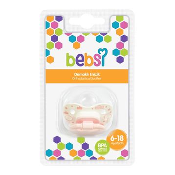 Bebsi 258 No:2 Desenli Damaklı Emzik