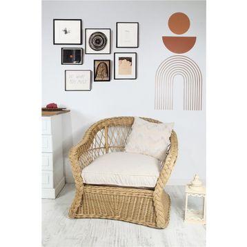 Bedinn Boho Zigzag 45x45 cm Kırlent Kılıfı