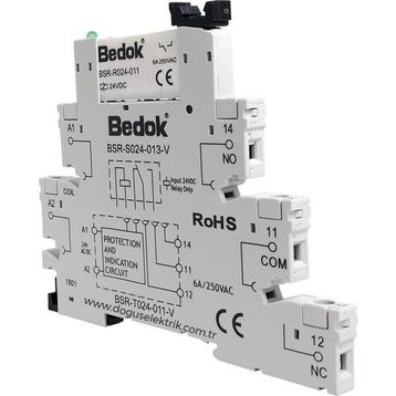 Bedok BSR-T024-011-V Slim Vida Bağlantılı Röle