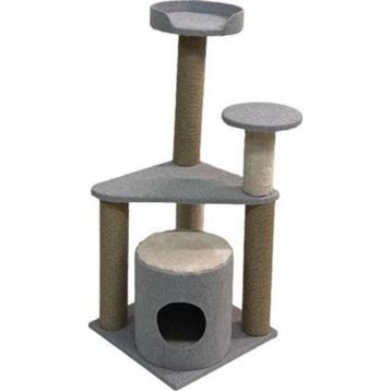 Bedspet M:6 Gri Kedi Tırmalama Platformu