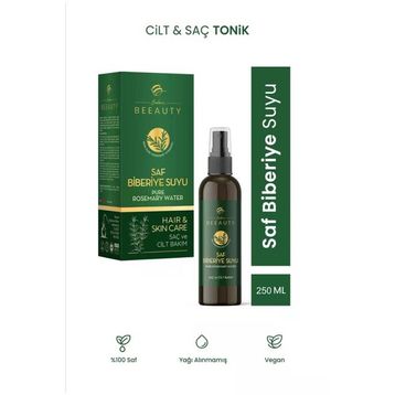 Bee Beauty 250 ml Saf Biberiye Hidrosolü