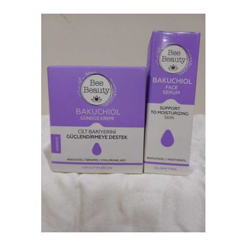 Bee Beauty Bakuchiol 30 ml Serum + Bee Beauty Bakuchiol 50 ml Gündüz Kremi