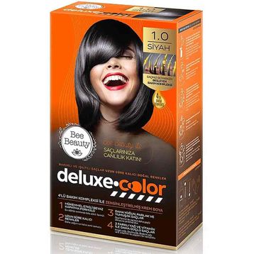 Bee Beauty Deluxe Color 1.0 Siyah Kit Saç Boyası