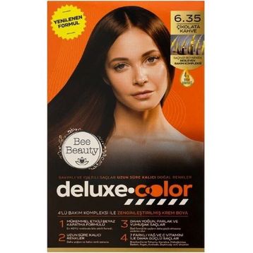 Bee Beauty Deluxe Color Kit 6.35 Çikolata Kahve Saç Boyası