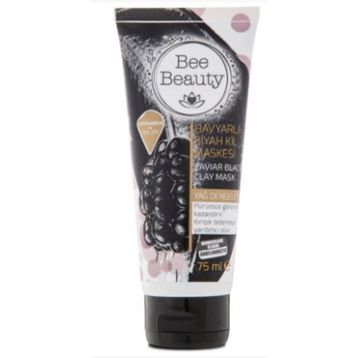 Bee Beauty Havyarlı Siyah 75 ml Kil Maskesi