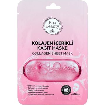 Bee Beauty Kolajen İçerikli Kağıt 25 ml Yüz Maskesi