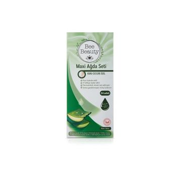 Bee Beauty Maxi Ağda Seti Aloe Vera 54'lü