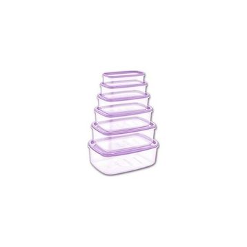 Bee Home 6'lı Şeffaf Saklama Kabı