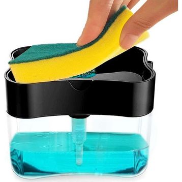 Bee Home 750 ml AK 627 Süngerli Pompalı Sünger Hazneli Sıvı Sabun Dispenseri