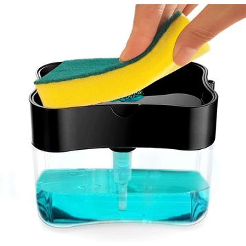 Bee Home 750 ml AK 627 Süngerli Pompalı Sünger Hazneli Sıvı Sabun Dispenseri