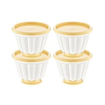 Bee Home AK-565 Sarı 4'lü Puding Kabı