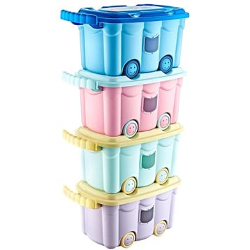 Bee Home Turkuaz 50 lt Oyuncak Kutusu