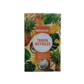 Beehouse 21 gr Tropik Meyveler Koku Kesesi Dolap ve Çekmece Kokusu