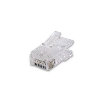Beek BC-MP5E 25 li Paket CAT5E RJ45 8P8C Zırhsız Yuvarlak Kablo Tipi Konnektör