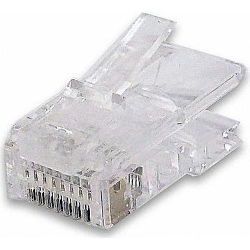 Beek BC-MP5E 25 li Paket CAT5E RJ45 8P8C Zırhsız Yuvarlak Kablo Tipi Konnektör