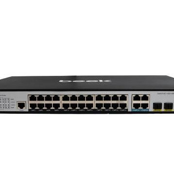 Beek BN-GS-2244P4S 24 Port Gigabit PoE 4 Port Combo 4 Port SFP Yönetilebilir PoE Switch