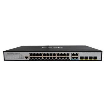 Beek BN-GS-2244P4S 24 Port Gigabit PoE 4 Port Combo 4 Port SFP Yönetilebilir PoE Switch