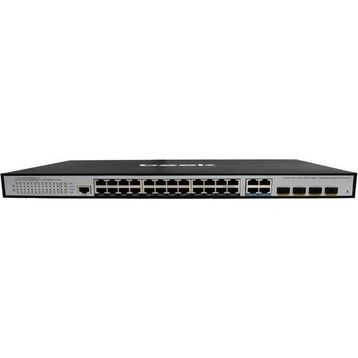 Beek BN-GS-2244P4S 24 Port Gigabit PoE 4 Port Combo 4 Port SFP Yönetilebilir PoE Switch