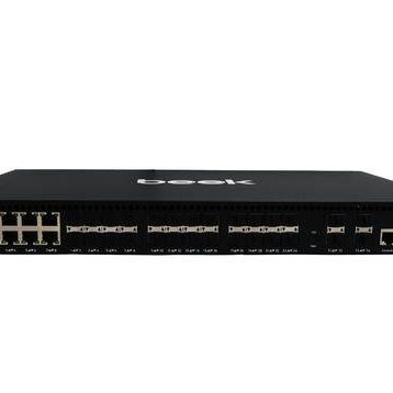 Beek BN-GS-5324X 24 Port Gigabit SFP 8 Port Gigabit RJ45 L3 Yönetilebiler Fiber Switch