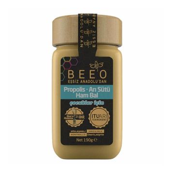 Bee'O 190 gr Çocuklar İçin Propolis Arı Sütü Ham Bal