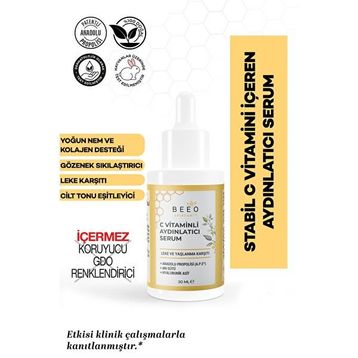 Bee'O C Vitaminli Aydınlatıcı 30 ML Serum