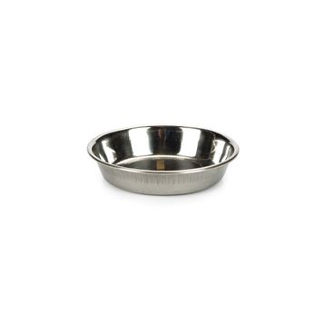 Beeztees 11.5 cm 190 ml Paslanmaz Çelik Kedi Mama Su Kabı