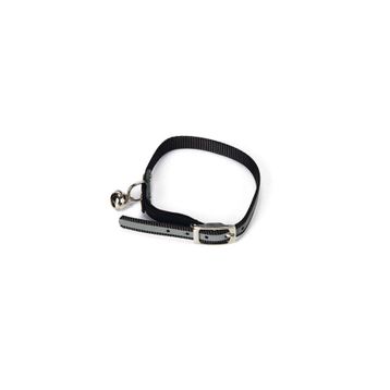 Beeztees 24.5-29.5 cm Fosforlu Siyah Kedi Boyun Tasması