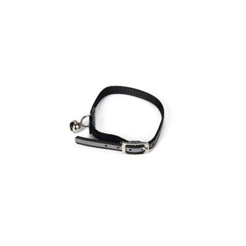 Beeztees 24.5-29.5 cm Fosforlu Siyah Kedi Boyun Tasması