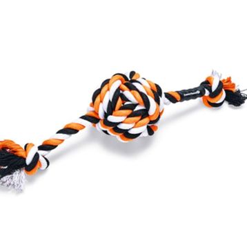 Beeztees 34x10x9 cm 255 gr Diş İpinden Top ve İpi Köpek Oyuncağı