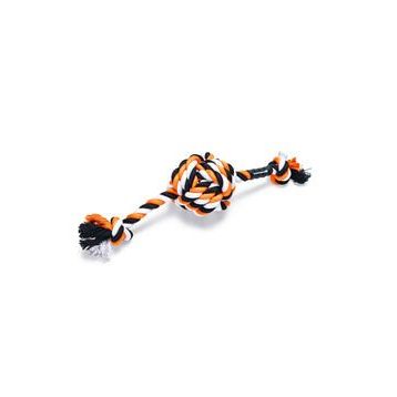 Beeztees 34x10x9 cm 255 gr Diş İpinden Top ve İpi Köpek Oyuncağı