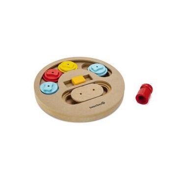 Beeztees Ahşap 23x23x3 cm Köpek Zeka Geliştirme Oyuncağı