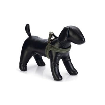 Beeztees DBL 20 mm 46 cm Velur Yeşil XS Köpek Göğüs Tasması