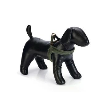 Beeztees DBL 20 mm 46 cm Velur Yeşil XS Köpek Göğüs Tasması