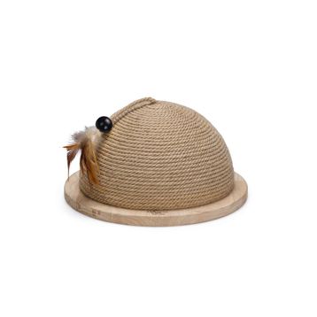 Beeztees DBL 34.5x34.5x18 cm Kedi Tırmalama ve Oyuncağı