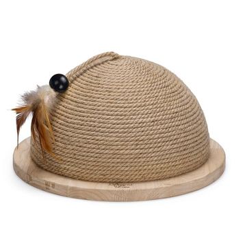 Beeztees DBL 34.5x34.5x18 cm Kedi Tırmalama ve Oyuncağı