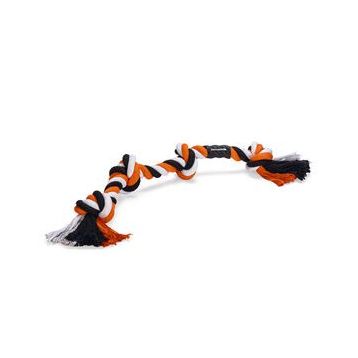 Beeztees Dört Düğümlü 57x6x5 cm 270 gr Diş İpi Köpek Oyuncağı