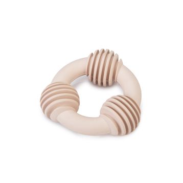 Beeztees İçi Dolu Halka Kauçuk 8 cm Pembe Yavru Köpek Diş Oyuncağı