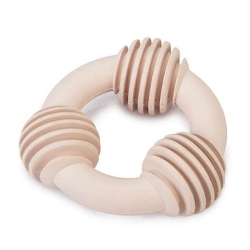 Beeztees İçi Dolu Halka Kauçuk 8 cm Pembe Yavru Köpek Diş Oyuncağı