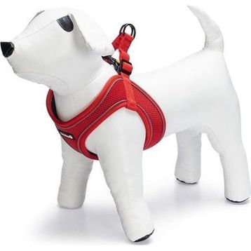 Beeztees Neopren Kırmızı M 41-46 cm Köpek Göğüs Tasması