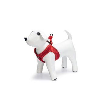 Beeztees Neopren Kırmızı S 38-44 cm Köpek Göğüs Tasması
