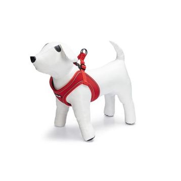 Beeztees Neopren Kırmızı S 38-44 cm Köpek Göğüs Tasması