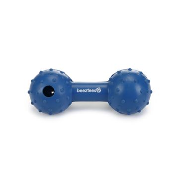 Beeztees Ödül ve Oyun Dambıl Kauçuk 11.5 cm Mavi Köpek Oyuncağı