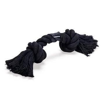 Beeztees Pamuk İplerden Çift Düğümlü Diş İpi Siyah 40x8.5x7 cm 280 gr Köpek Oyuncağı