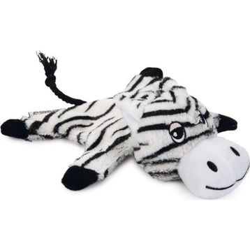 Beeztees Sesli Kaplan 18x19x8 cm Beyaz Siyah Peluş Köpek Oyuncağı