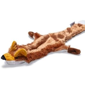 Beeztees Sesli Tilki 52x15x2.5 cm Kahverengi Peluş Köpek Oyuncağı