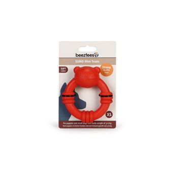 Beeztees Sumo Mini Dental Kırmızı 9.5x10 Köpek Oyuncağı