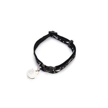 Beeztees Thunder Siyah 20-30 cm Zilli Kedi Boyun Tasması