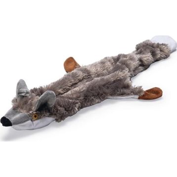 Beeztees Tilki 52x15x2.5 cm Gri Sesli Peluş Köpek Oyuncağı