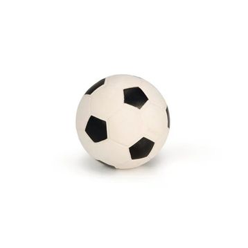Beeztees Top Lateks L 10.5 cm Sarı Siyah Köpek Oyuncağı